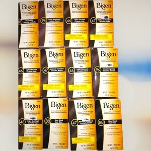 12 Box Lot Bigen Hair Dye